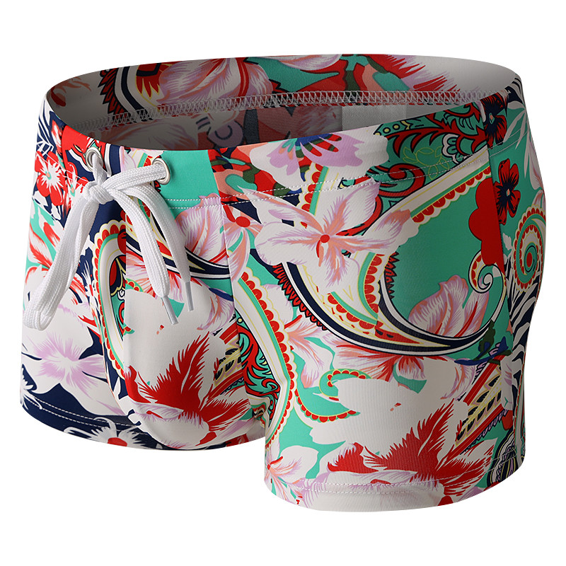 Men's Ice Silk Printed Swim Tr - Boxer Shorts Modal review and price