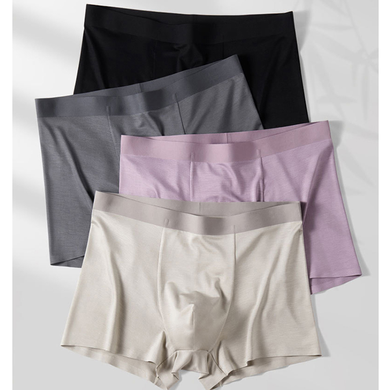 4pcs/lot Man Underwear Boxers  - Bamboo Fiber Trunk review and price