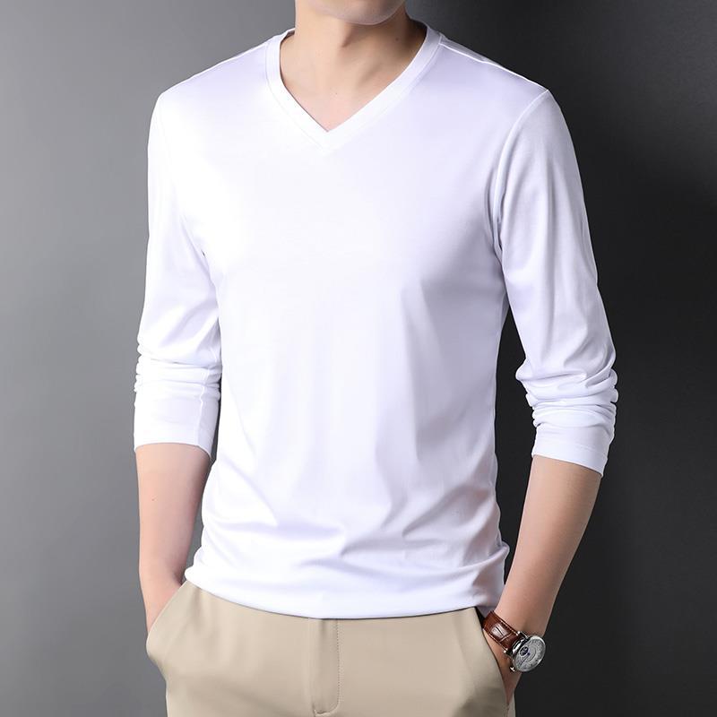 Stylish 2023 V-Neck Long Sleev - Undershirt Crew Neck review and price