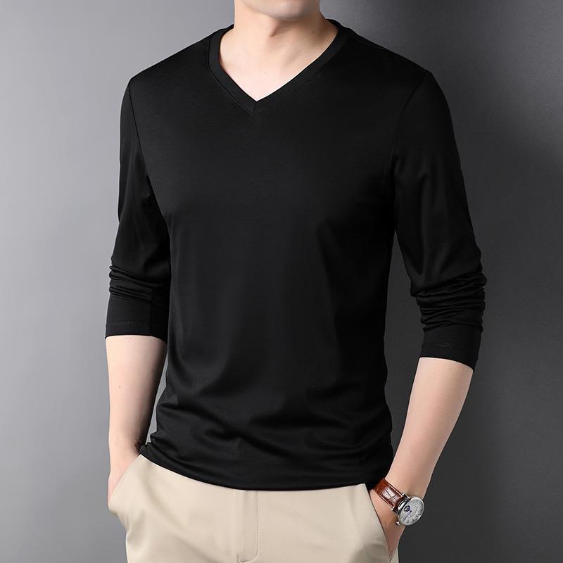 Stylish 2023 V-Neck Long Sleev - Undershirt Crew Neck review and price